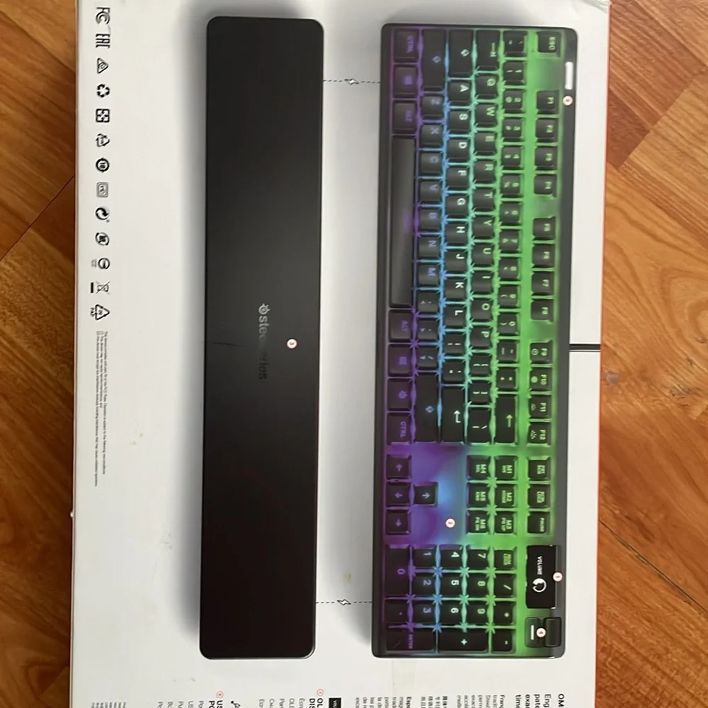 steelseries apex pro mechanical gaming keyboard